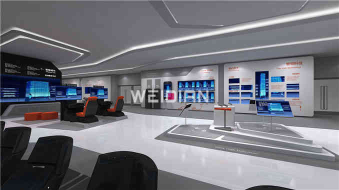佳都科技企業深圳展廳裝飾設計