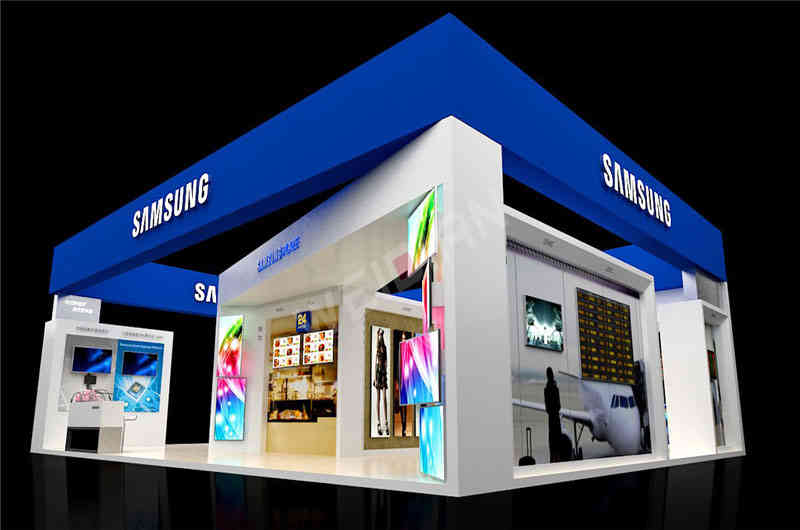 三星廣州展臺設(shè)計搭建 三星廣州展臺設(shè)計搭建