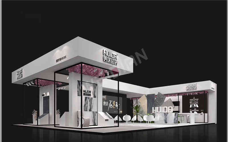 惠達(dá)磁磚設(shè)計(jì)周廣州展臺設(shè)計(jì)搭建