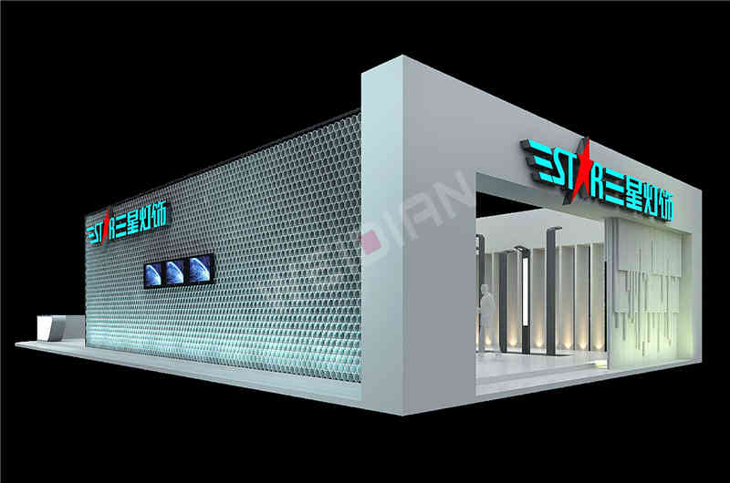 三星照明廣州國際照明展覽會(huì)-光亞展廣州展臺設(shè)計(jì)搭建