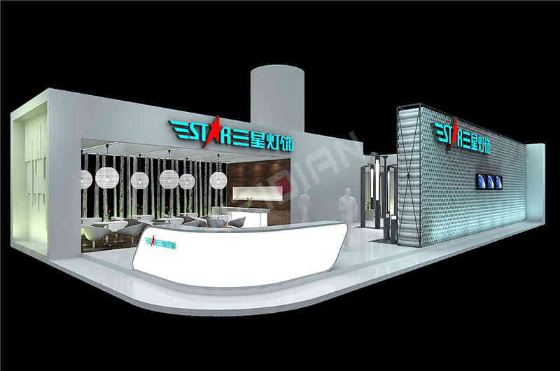 三星照明廣州國際照明展覽會(huì)-光亞展廣州展臺設(shè)計(jì)搭建