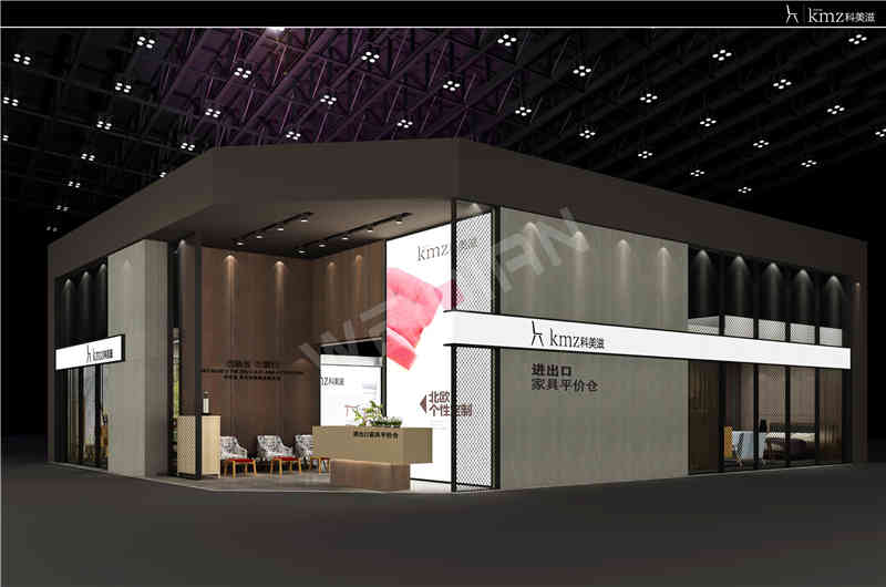 廣州展覽裝飾設(shè)計(jì)公司助力科美滋廣州國際家具展覽會(huì)Ciff展覽、展臺設(shè)計(jì)搭建