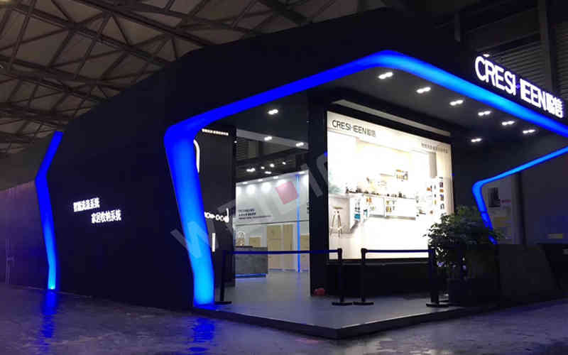 廣州展臺(tái)裝修公司設(shè)計(jì)聰信智能上海國(guó)際綠色廚房衛(wèi)浴展覽會(huì)廣州展臺(tái)裝修設(shè)計(jì)