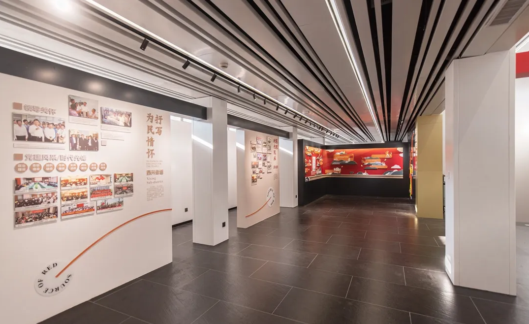 廣東汕尾黨建服務中心設計、社區(qū)街道服務中心設計、黨建文化建設