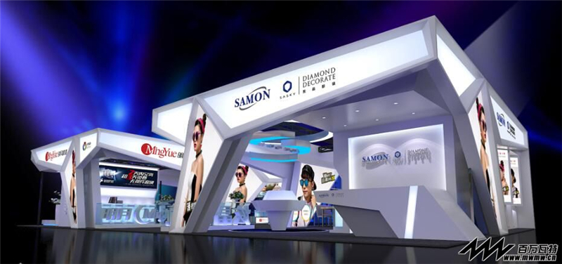 海爾集團(tuán)參展廣州會(huì)展中心（LVCC）廣州展覽設(shè)計(jì)展臺(tái)搭建4